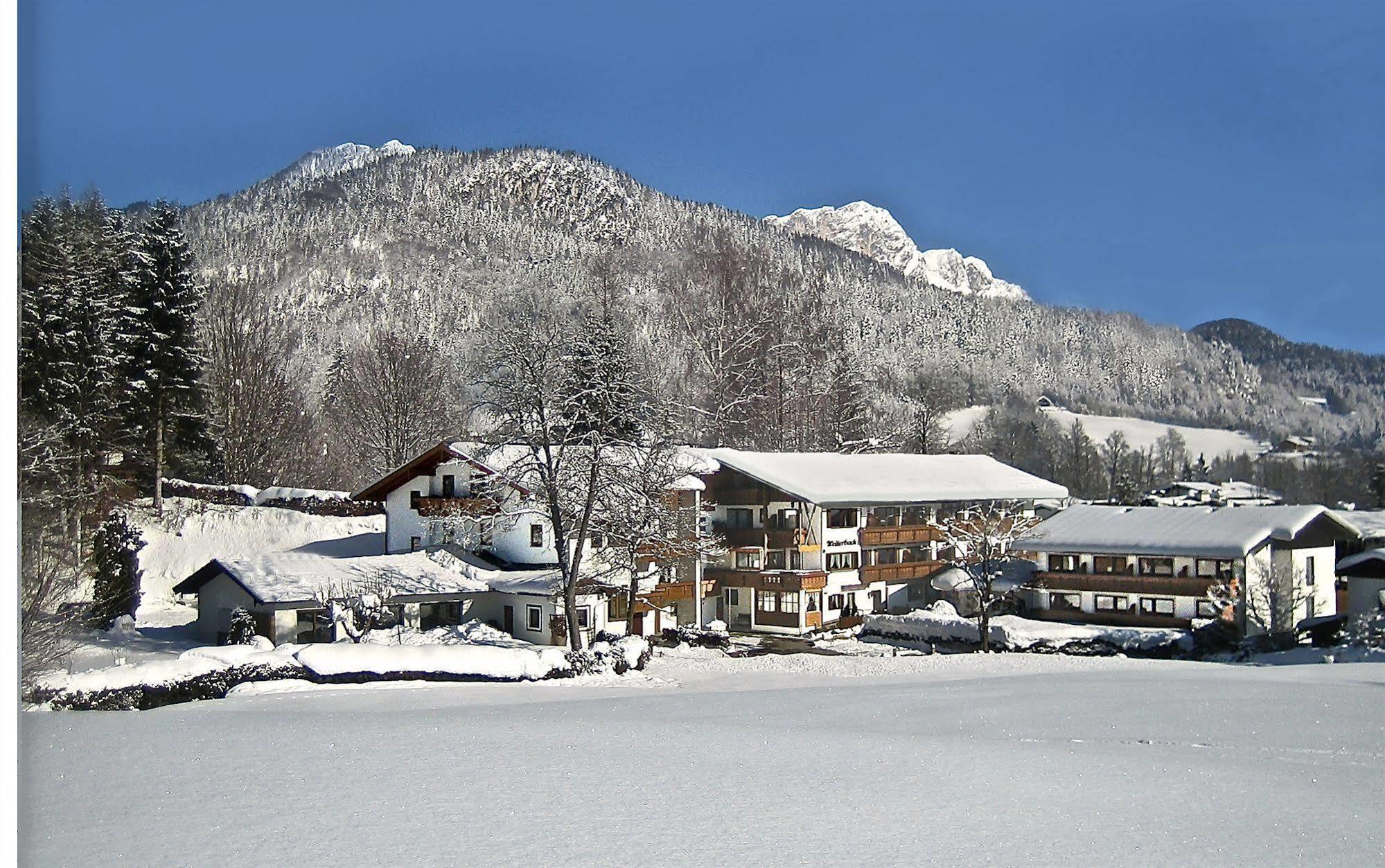 Alpenhotel Weiherbach Berchtesgaden Hallenbad Und Sauna מראה חיצוני תמונה